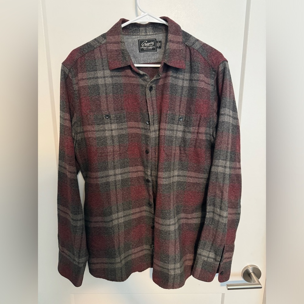 Grayers Mens Flannel Shirt